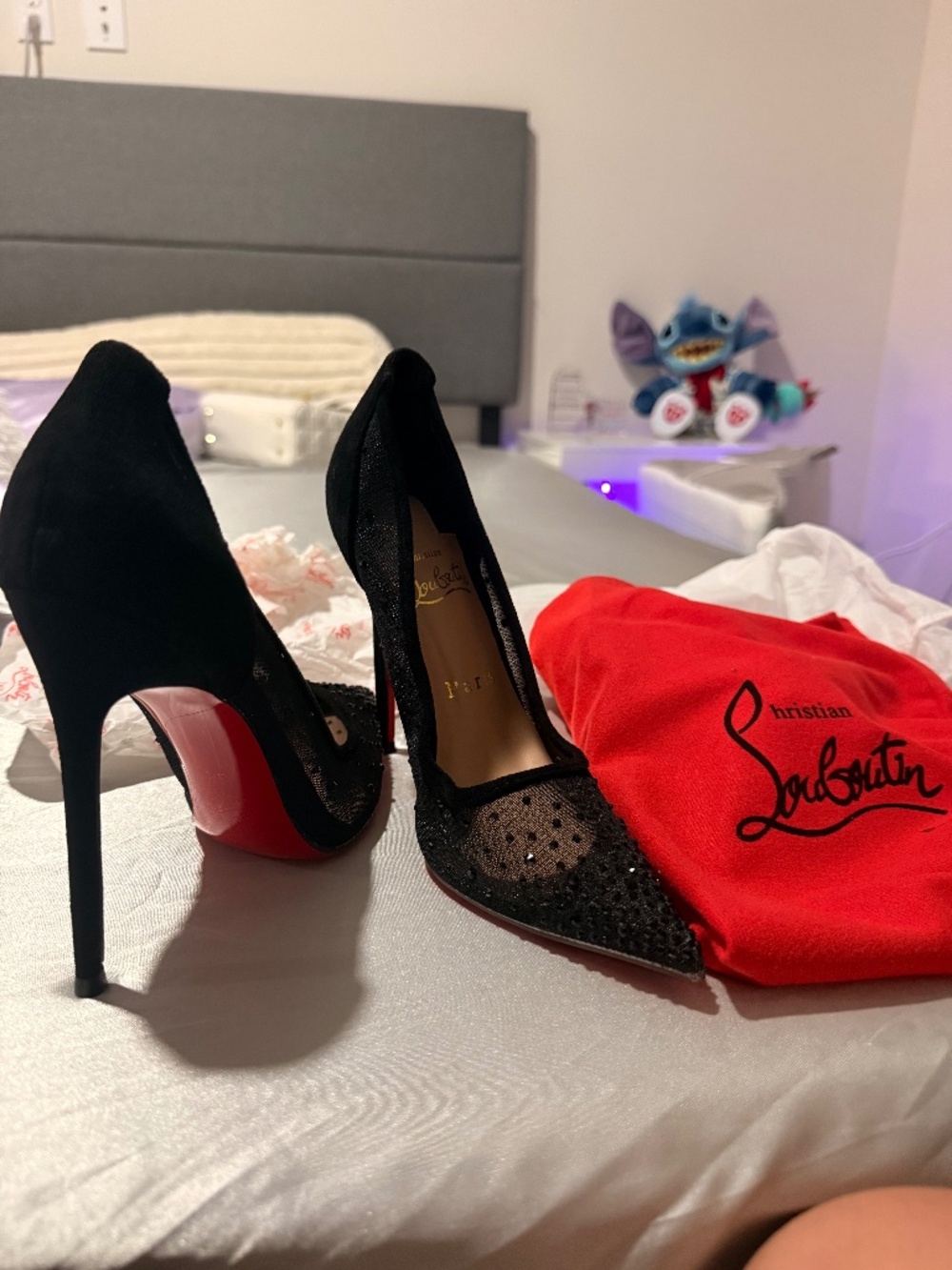 red bottoms heels